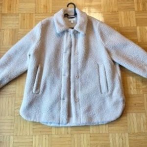 COS Faux Shearling Shacket